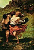 1850 Honore Daumier Deux nymphes poursuivies par des satyres.jpg